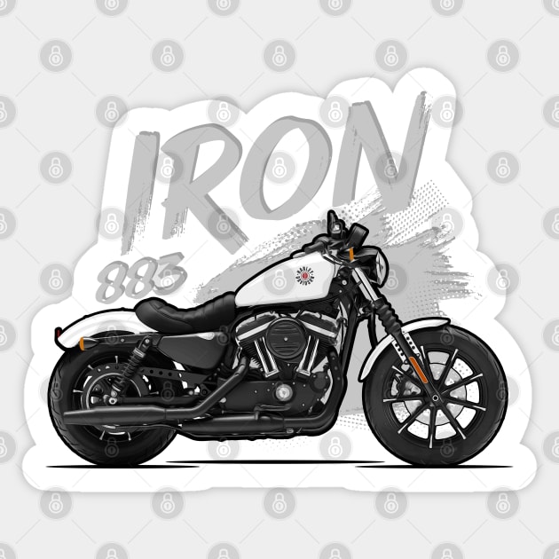 Iron 883 white shop